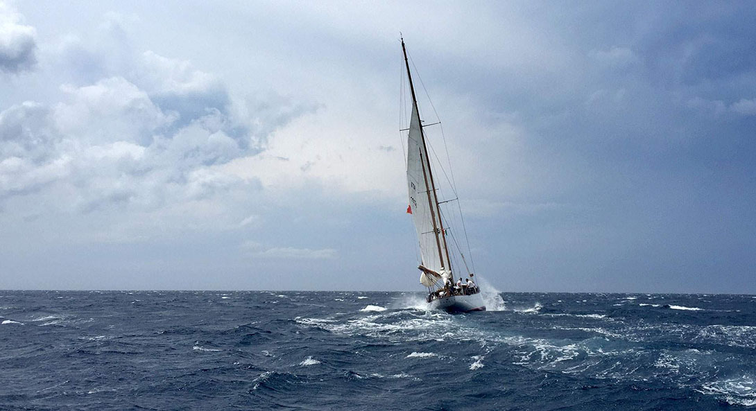 Sailing Croatia in Local Thunderstorms
