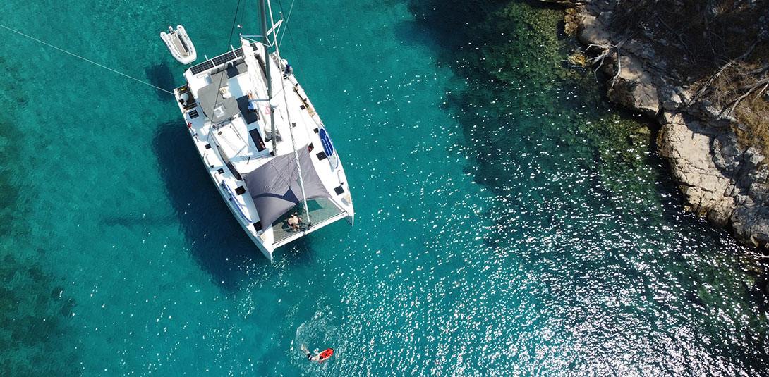segling i oktober i Kroatien