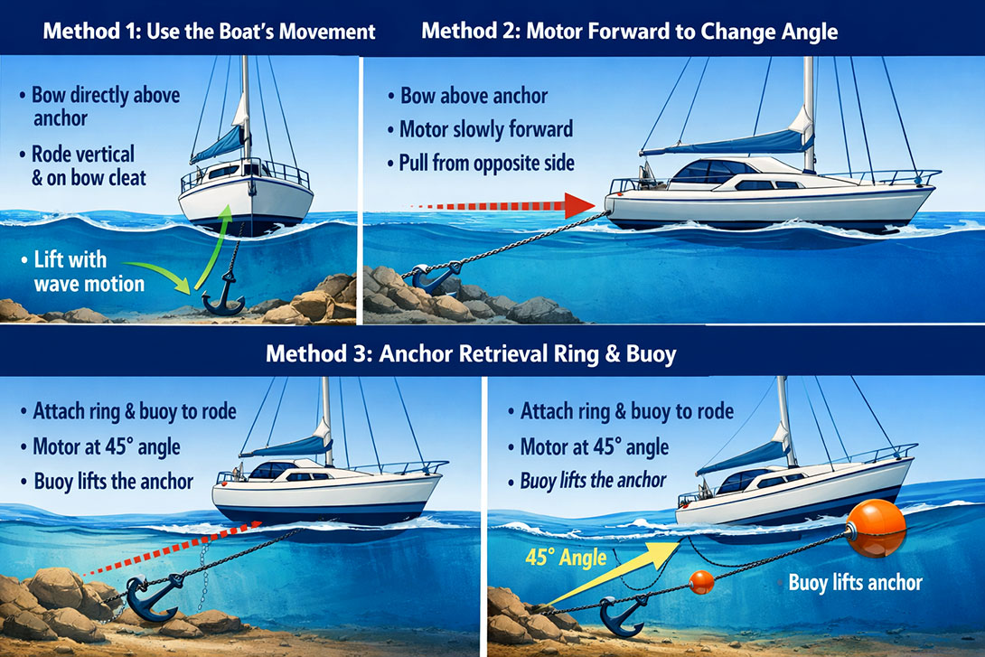 3 verlässliche Wege, einen festsitzenden Anker zu lösen