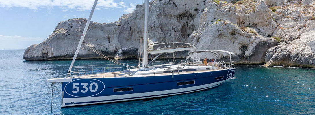 sailing yacht dufour 530 for charter in Croatia in 2022