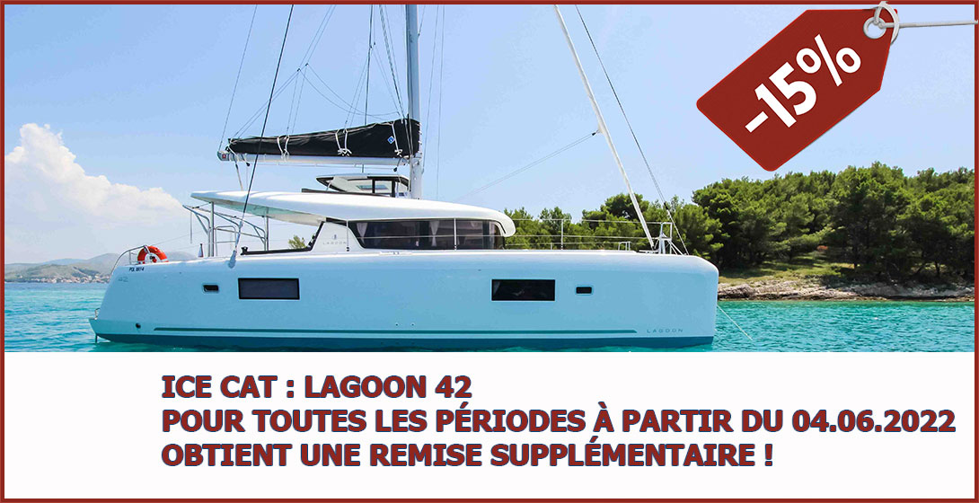 Ice Cat Special for catamaran Charter 