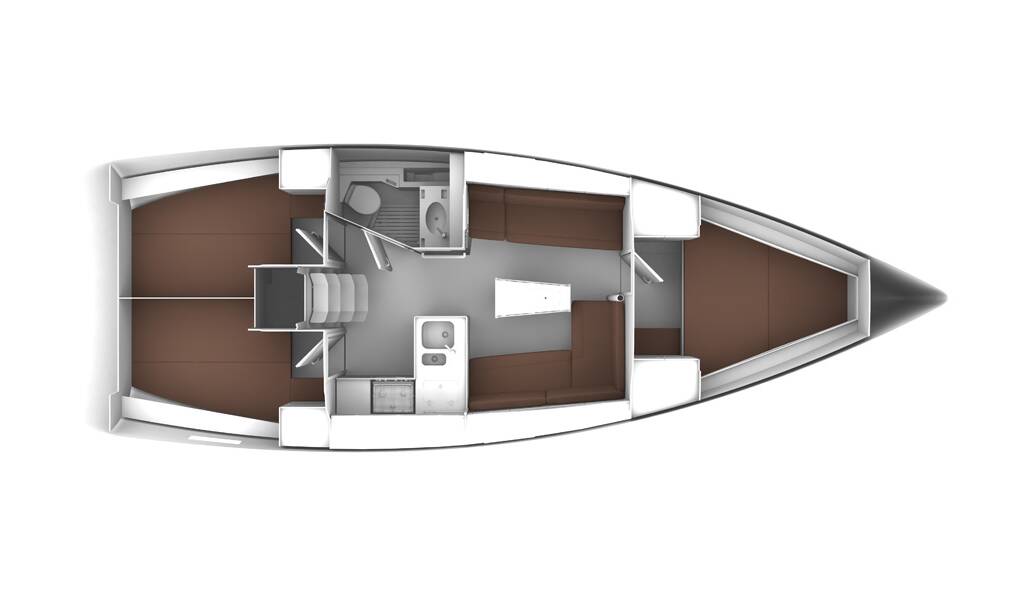 Bavaria Cruiser 37, Jugo