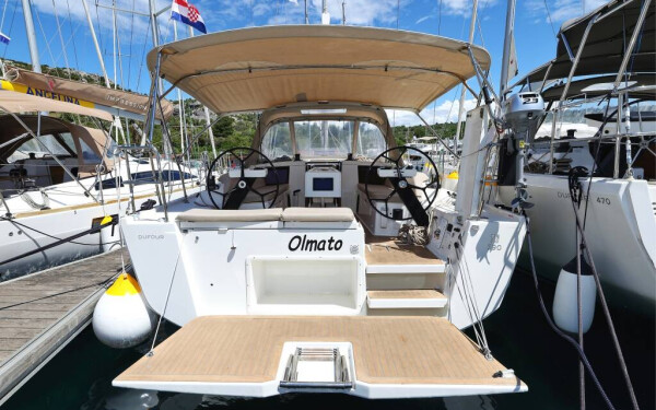 Dufour 390, Olmato